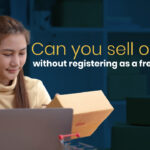 Is it possible to sell online without registering as a freelancer?