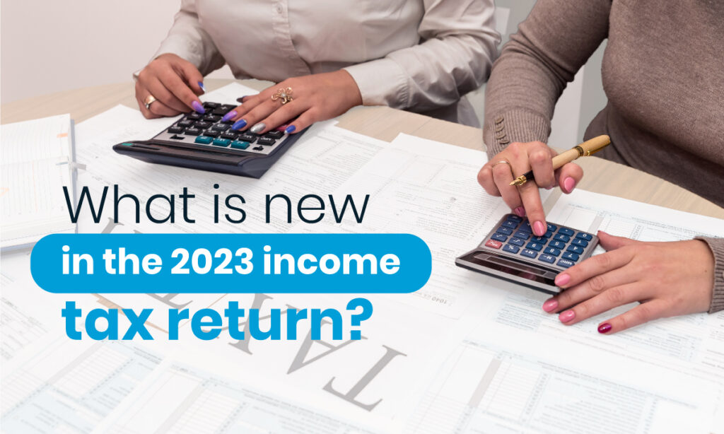 2023 income tax return