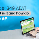 What is the AEAT Form 349 and how should you file it?