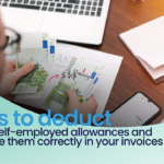 Key tips for deducting self-employed expenses and including them correctly in invoices
