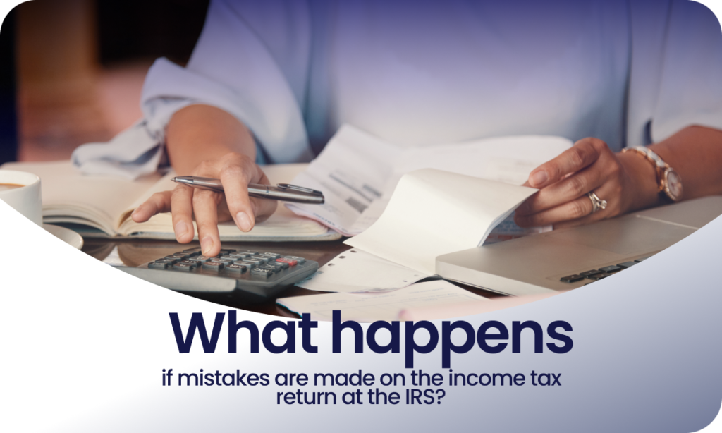 Errors in the income tax return