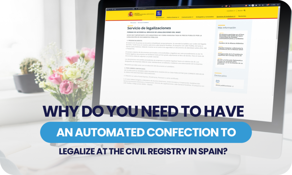 Civil Registry in Spain