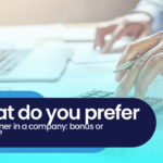 What do you prefer as a partner in a company: bonus or dividend?