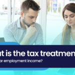 What is the tax treatment of irregular employment income?