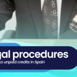 What are the legal procedures that apply to credit defaults Spain?